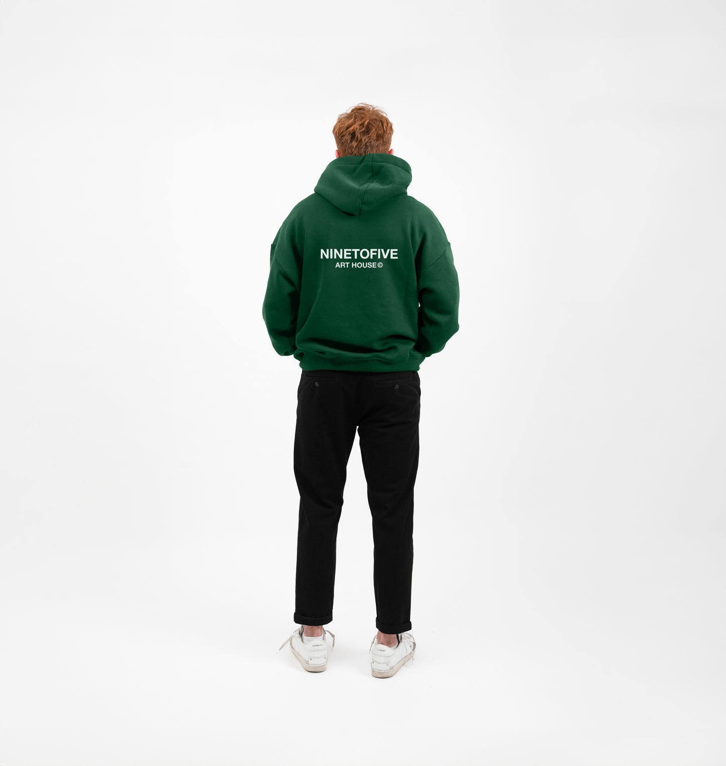 BASIC GREEN HOODIE